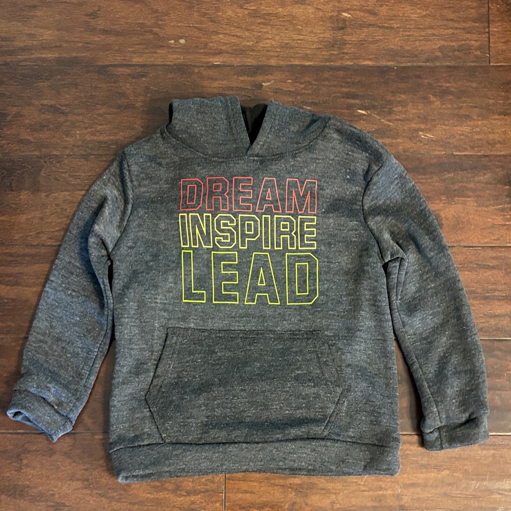 Youth Empowerment Pullover Sweatshirt with Hoodie Size 7
